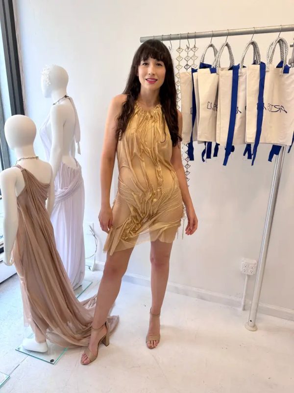 Bella Wet Look Mini Dress - Image 18