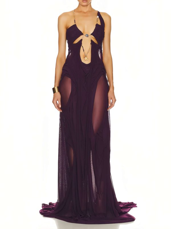 Venus Wet look Dress - Image 5