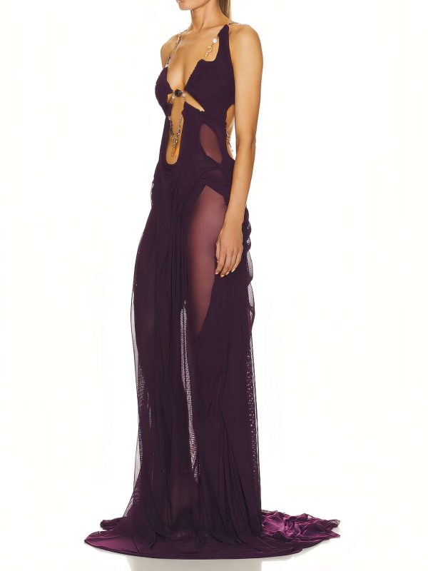 Venus Wet look Dress - Image 7