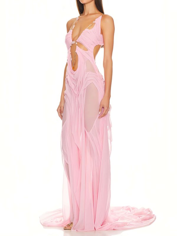 Venus Wet look Dress - Image 3